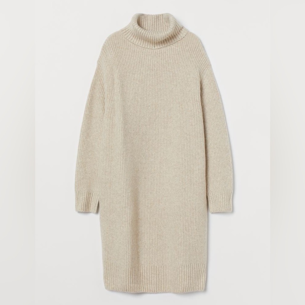 NWT H&M Knit Turtleneck Dress